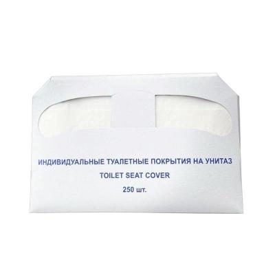 Защитное туалетное покрытие 1/2 сложения 250 шт/уп