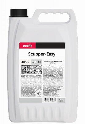 Концентрат против засоров в трубах SCUPPER-EASY. 5 литров