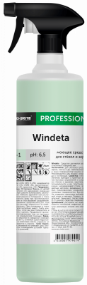 Моющее средство для стёкол и зеркал WINDETA. 1 литр