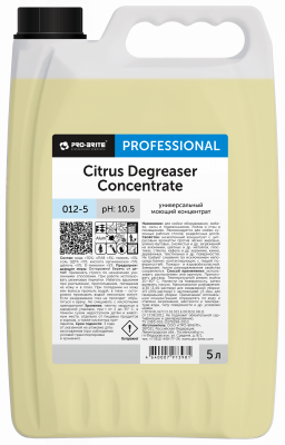 Универсальный моющий концентрат  Citrus Degreaser Concentrate. 5 литров