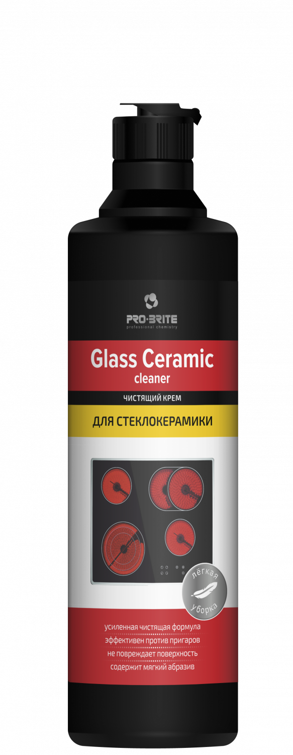 Чистящий крем для стеклокерамики Glass Ceramic cleaner. 500 мл в магазине БРАЙТПРОФЕССИОНАЛ.РФ, фото