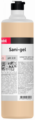 Средство для чистки сантехники PROFIT SANI-GEL. 1 литр