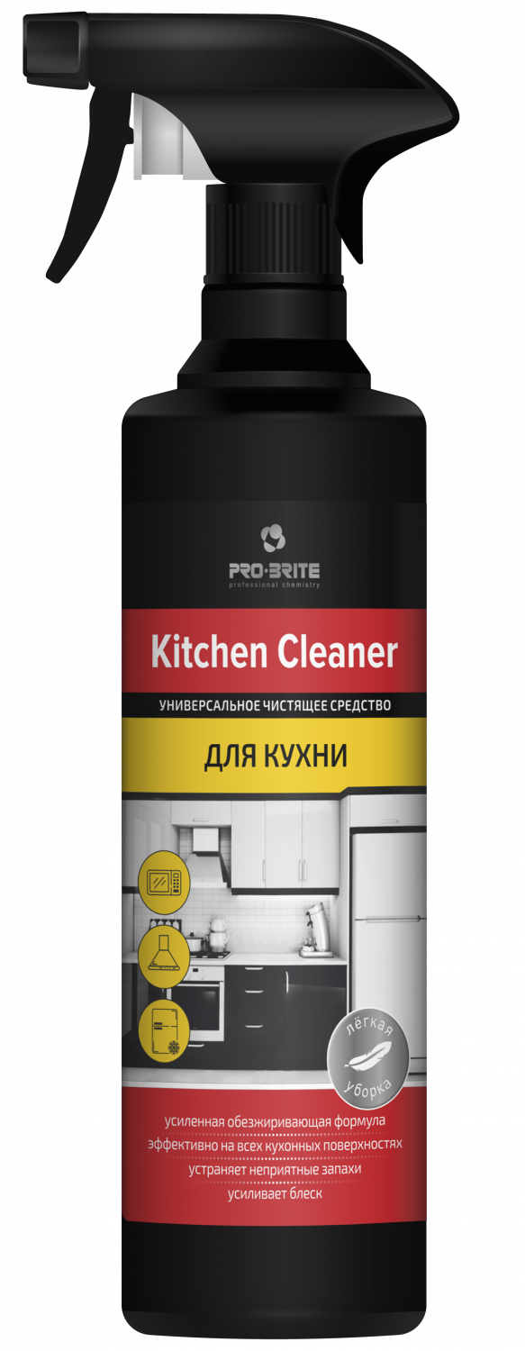 Универсальное чистящее средство для кухни Kitchen cleaner. 500 мл в магазине БРАЙТПРОФЕССИОНАЛ.РФ, фото