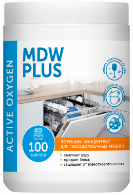 Порошок для посудомоечных машин MDW Plus 1 кг