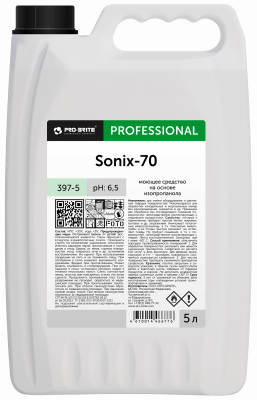 Моющее средство на основе изопропанола SONIX-70. 5 литров