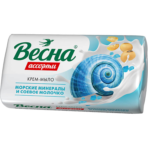 Мыло туалетное Весна 90 гр в магазине БРАЙТПРОФЕССИОНАЛ.РФ, фото