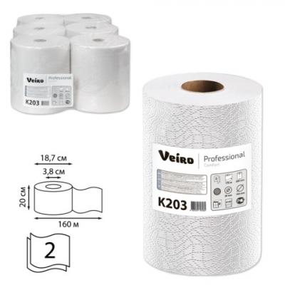 Полотенца бумажные в рулоне 2 сл Veiro Professional Comfort 170 м 
