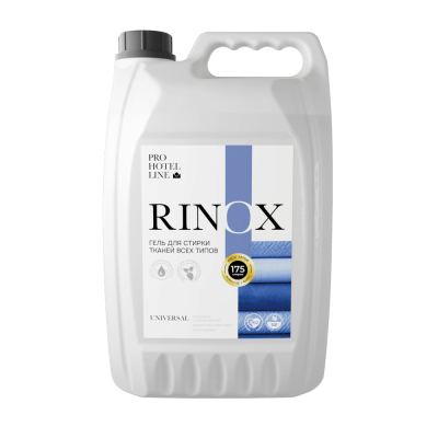Гель для стирки тканей всех типов Rinox Universal. 5 л