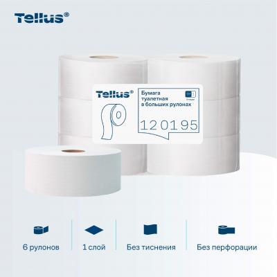 Tуалетная бумага Tellus в больших рулонах 120195